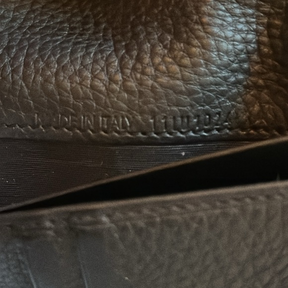 Christian Dior wallet black pebbled leather bifold w/coin compartment! Pristine! - Picture 10 of 10